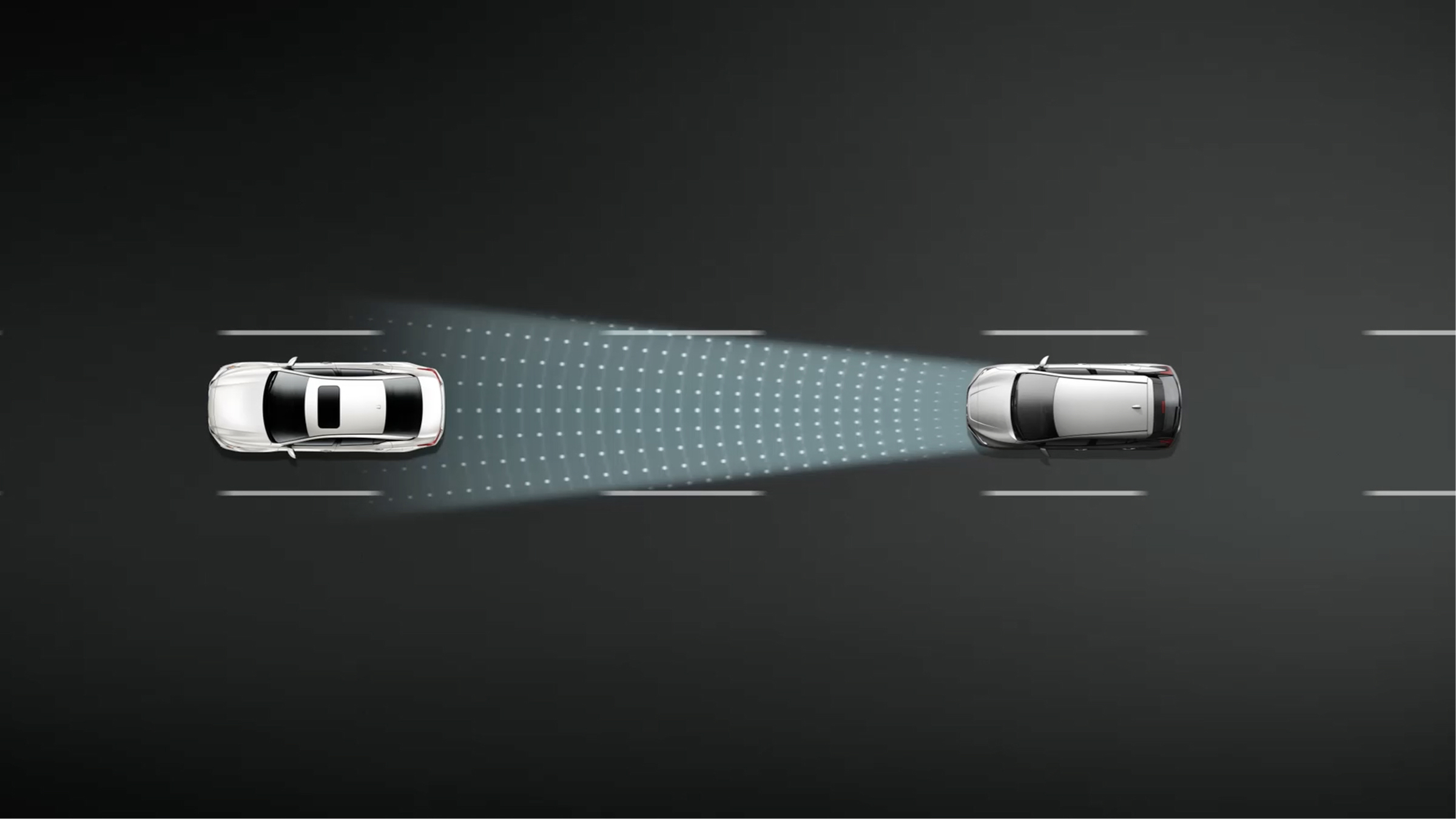 Illustration Intelligent cruise control